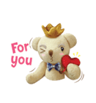 Little king bear (Eng ver.)（個別スタンプ：15）