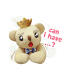 Little king bear (Eng ver.)（個別スタンプ：28）