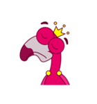 Flamingo Cartoon Fun Set（個別スタンプ：30）
