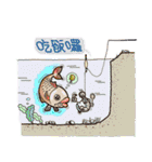 おならワームの弟（個別スタンプ：22）