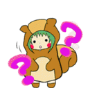 あにまるきぐるみ（個別スタンプ：18）