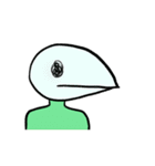 目も名前もない（個別スタンプ：35）