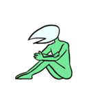 目も名前もない（個別スタンプ：36）