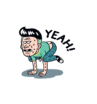 Cheeky man(English Ver.)（個別スタンプ：1）