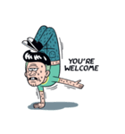 Cheeky man(English Ver.)（個別スタンプ：3）