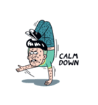 Cheeky man(English Ver.)（個別スタンプ：4）