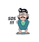 Cheeky man(English Ver.)（個別スタンプ：8）