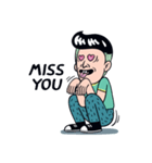 Cheeky man(English Ver.)（個別スタンプ：9）