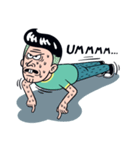 Cheeky man(English Ver.)（個別スタンプ：16）