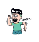 Cheeky man(English Ver.)（個別スタンプ：19）