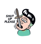 Cheeky man(English Ver.)（個別スタンプ：21）