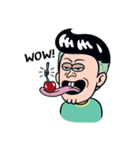 Cheeky man(English Ver.)（個別スタンプ：24）