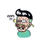 Cheeky man(English Ver.)（個別スタンプ：26）