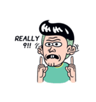 Cheeky man(English Ver.)（個別スタンプ：28）