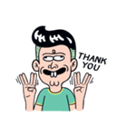 Cheeky man(English Ver.)（個別スタンプ：34）