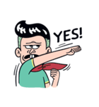 Cheeky man(English Ver.)（個別スタンプ：35）