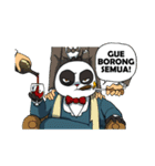 Wanara: Big Boss Panda（個別スタンプ：34）