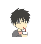 おにいさん。（個別スタンプ：25）