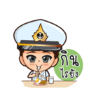 little thai marine（個別スタンプ：32）