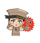 little thai marine（個別スタンプ：34）