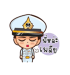 little thai marine（個別スタンプ：35）