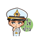 little thai marine（個別スタンプ：36）