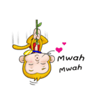 Golden Monkey Year（個別スタンプ：18）
