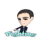 let's go to lose weight with the coach（個別スタンプ：34）
