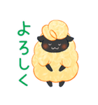 しろくろひつじ（個別スタンプ：5）