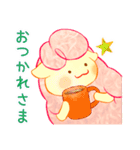 しろくろひつじ（個別スタンプ：6）