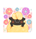 しろくろひつじ（個別スタンプ：34）