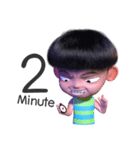 Kapo,The cranky boy #1(A little smile)（個別スタンプ：19）