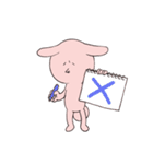 表情豊かなうさぎの生活（個別スタンプ：2）