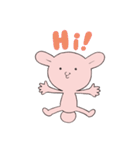表情豊かなうさぎの生活（個別スタンプ：5）
