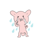 表情豊かなうさぎの生活（個別スタンプ：6）