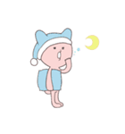 表情豊かなうさぎの生活（個別スタンプ：14）