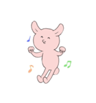 表情豊かなうさぎの生活（個別スタンプ：18）