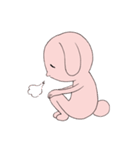 表情豊かなうさぎの生活（個別スタンプ：20）