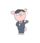 表情豊かなうさぎの生活（個別スタンプ：25）