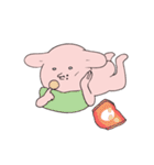 表情豊かなうさぎの生活（個別スタンプ：33）