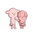 表情豊かなうさぎの生活（個別スタンプ：36）
