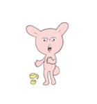 表情豊かなうさぎの生活（個別スタンプ：40）