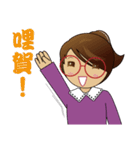 Small class leader_Daily articles（個別スタンプ：3）