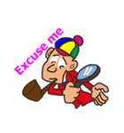 Mr Detective（個別スタンプ：34）