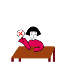 I just looked like a fake（個別スタンプ：10）