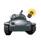 戦車(クルマバイクシリーズ)（個別スタンプ：39）