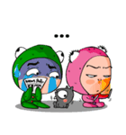 Chay Kob and Girlfriend 3 (Ying Pink)（個別スタンプ：36）