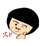 girl type of hole in the nose Heart（個別スタンプ：2）