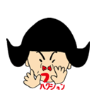 girl type of hole in the nose Heart（個別スタンプ：4）