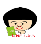 girl type of hole in the nose Heart（個別スタンプ：11）